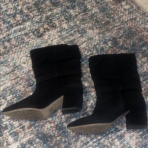 Botkier Elegant Black Heeled Boots